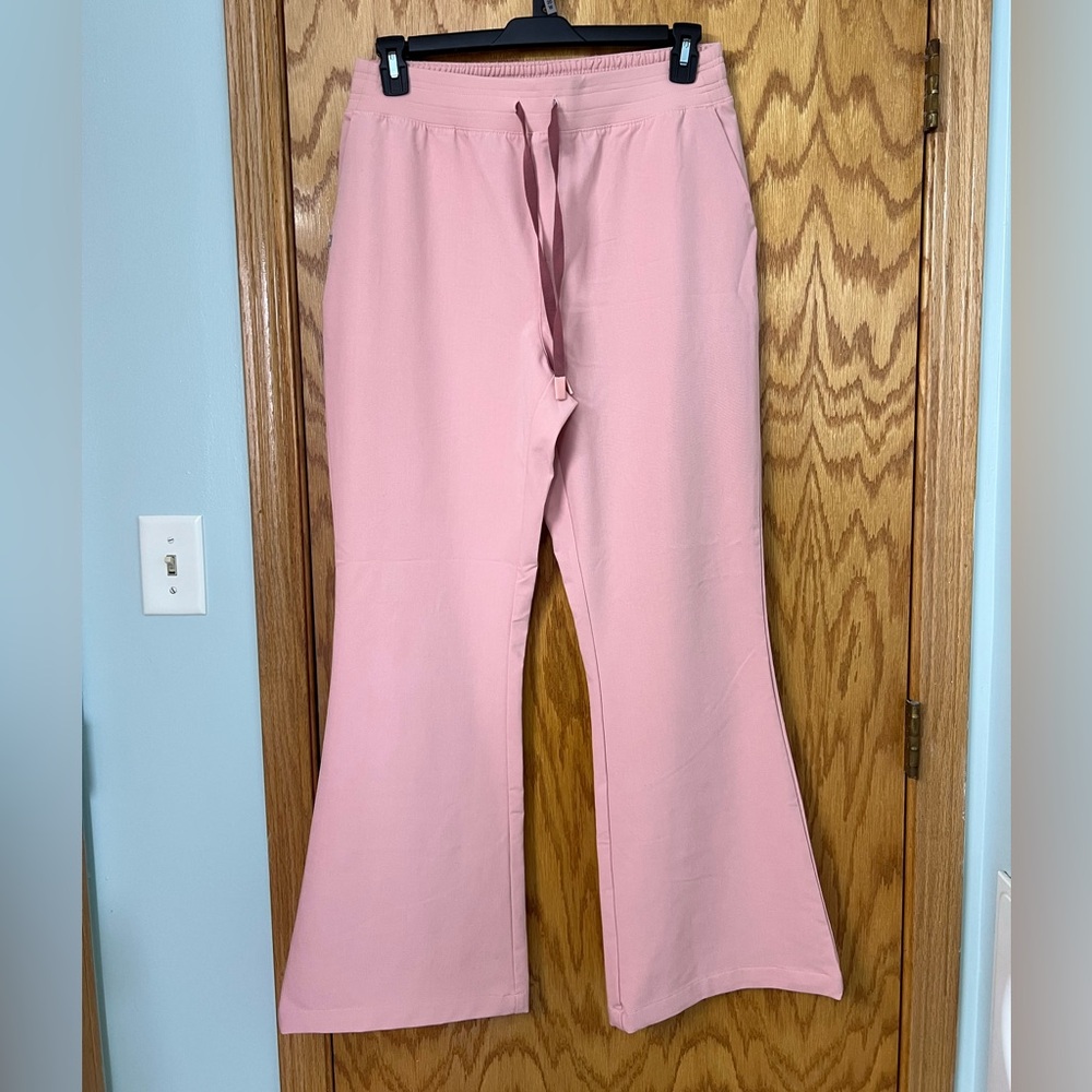 Figs Cordova Scrub Pants Pink Sand L